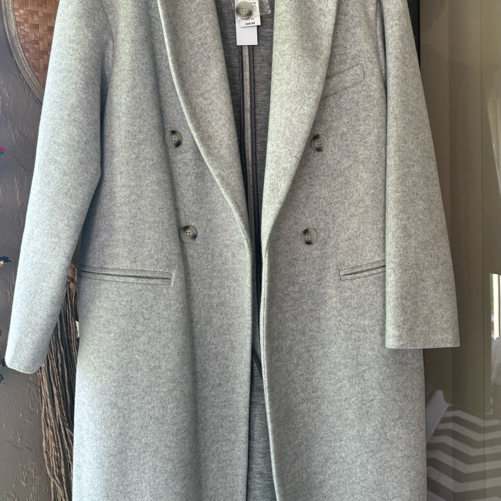 TOPSHOP trench coat size 8